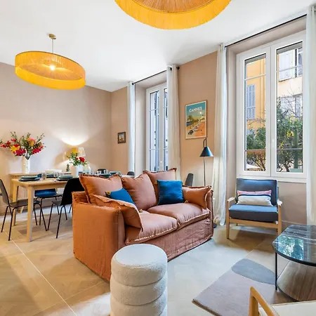 Appartement Disegno With Private Garden - Welkeys Cannes Exterior foto