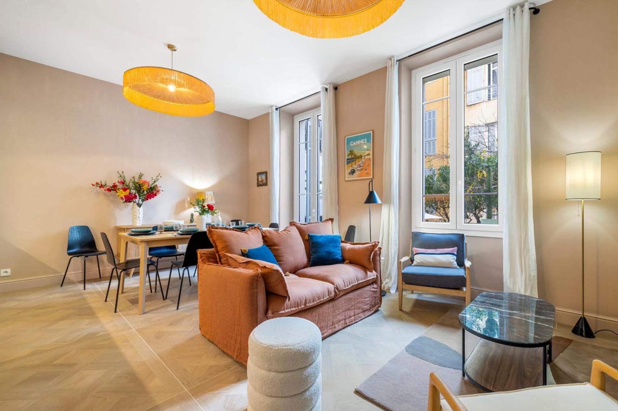 Disegno With Private Garden - Welkeys Apartment Cannes